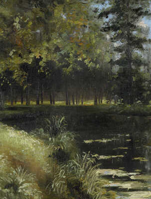 Тарасов Иван Григорьевич. Пруд в Павловске 